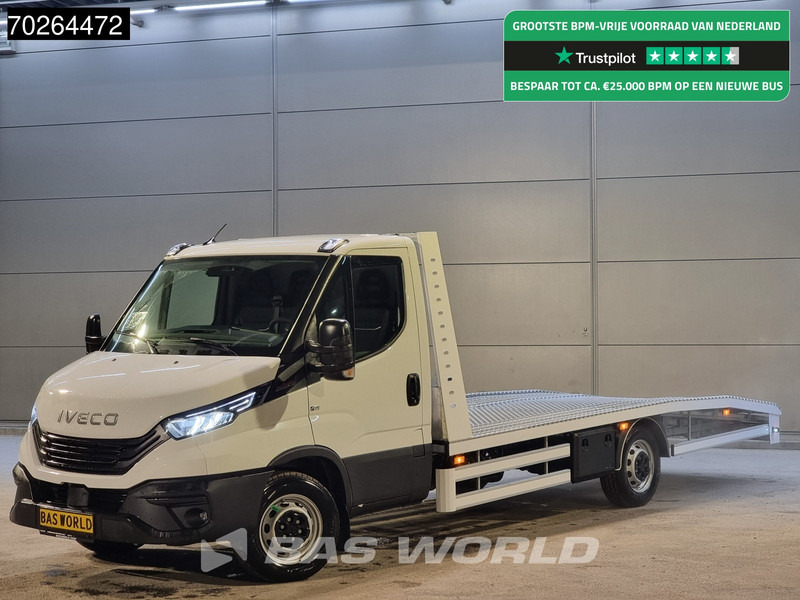 Iveco Daily 35S18 3.0L Automaat Autotransporter 2025model LED ACC Lier Trekhaak Oprijwagen Cartransporter Airco Trekhaak - Veículo comercial: foto 1 Iveco Daily 35S18 3.0L Automaat Autotransporter 2025model LED ACC Lier Trekhaak Oprijwagen Cartransporter Airco Trekhaak - Veículo comercial: foto 1
