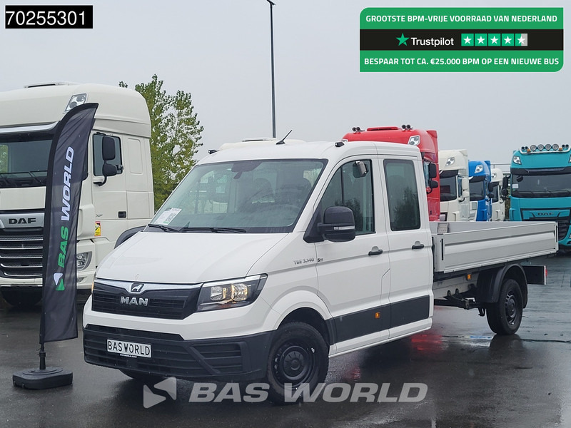 MAN TGE 3.140 Automatik Pritsche AHK Doppel Kabine Klima Tempomat Pickup Airco Dubbel cabine Trekhaak Cruise control - Veículo comercial: foto 1 MAN TGE 3.140 Automatik Pritsche AHK Doppel Kabine Klima Tempomat Pickup Airco Dubbel cabine Trekhaak Cruise control - Veículo comercial: foto 1