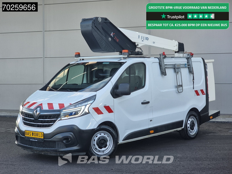 Renault Trafic 145pk Klubb K21B 11,4meter werkhoogte Hoogwerker Euro6 Nacelle Arbeitsbühne 5m3 Airco Cruise control - Veículo comercial: foto 1 Renault Trafic 145pk Klubb K21B 11,4meter werkhoogte Hoogwerker Euro6 Nacelle Arbeitsbühne 5m3 Airco Cruise control - Veículo comercial: foto 1