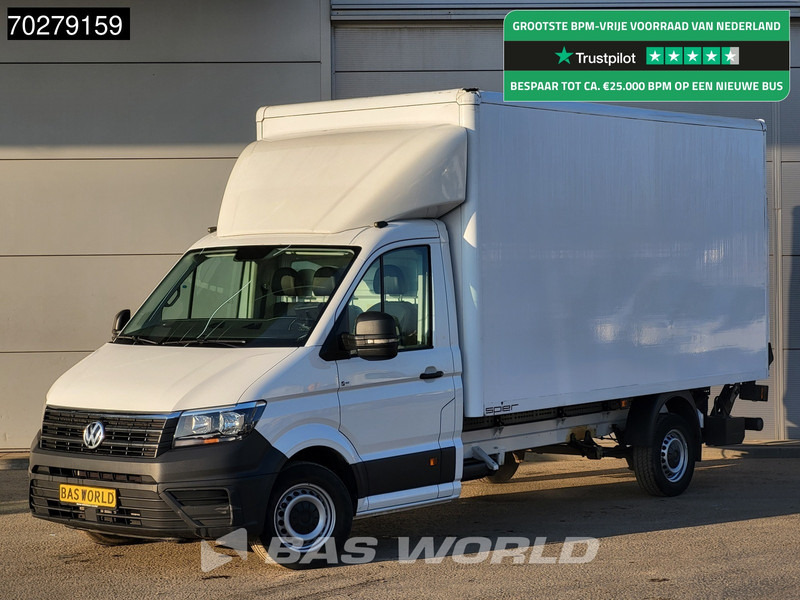 Volkswagen Crafter 177pk Automaat Laadklep Bakwagen Airco Camera Meubelbak Koffer 19m3 Airco - Carrinha de contentor: foto 1 Volkswagen Crafter 177pk Automaat Laadklep Bakwagen Airco Camera Meubelbak Koffer 19m3 Airco - Carrinha de contentor: foto 1