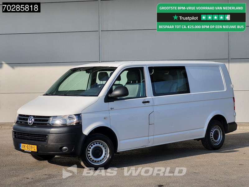 Furgão compacto Volkswagen Transporter 84PK Dubbel Cabine Trekhaak DC Doka Mixto 6m3 Trekhaak: foto 1
