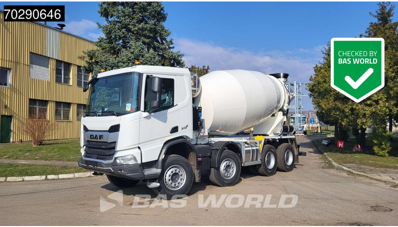DAF XD 450 XD 8X4 NEW! 10m3 FML Mixer Automatic Big-Axle Euro 6 - Camião betoneira: foto 1 DAF XD 450 XD 8X4 NEW! 10m3 FML Mixer Automatic Big-Axle Euro 6 - Camião betoneira: foto 1