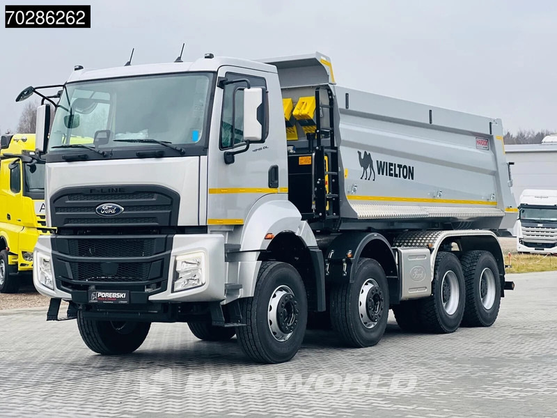 Ford F-Line 4145 8X4 NEW! 18m3 Wielton Tipper Steelsuspension Automatic Navi Euro 6 - Camião basculante: foto 5 Ford F-Line 4145 8X4 NEW! 18m3 Wielton Tipper Steelsuspension Automatic Navi Euro 6 - Camião basculante: foto 5