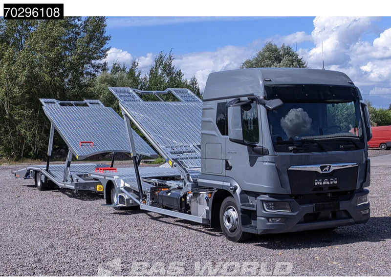 MAN TGL 12.250 TGL 4X2 NEW! Modulo car transporter combi 5 spots Winch Euro 6 - Camião transporte de veículos: foto 2 MAN TGL 12.250 TGL 4X2 NEW! Modulo car transporter combi 5 spots Winch Euro 6 - Camião transporte de veículos: foto 2