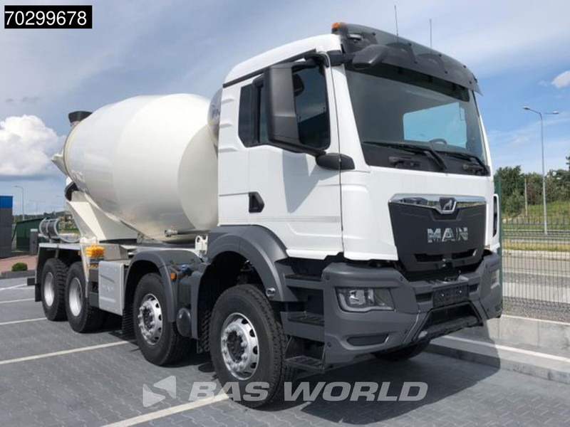 MAN TGS 35.440 8X4 NEW! 10m3 FML mixer Automatic Steel suspension Euro 6 - Camião betoneira: foto 3 MAN TGS 35.440 8X4 NEW! 10m3 FML mixer Automatic Steel suspension Euro 6 - Camião betoneira: foto 3