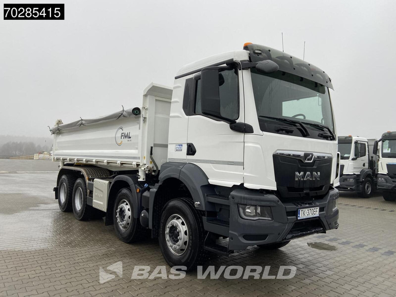 MAN TGS 35.440 TGS 8X4 14m2 3-Way kipper Hardox Big-Axle Steel-suspension Euro 6 - Camião basculante: foto 3 MAN TGS 35.440 TGS 8X4 14m2 3-Way kipper Hardox Big-Axle Steel-suspension Euro 6 - Camião basculante: foto 3