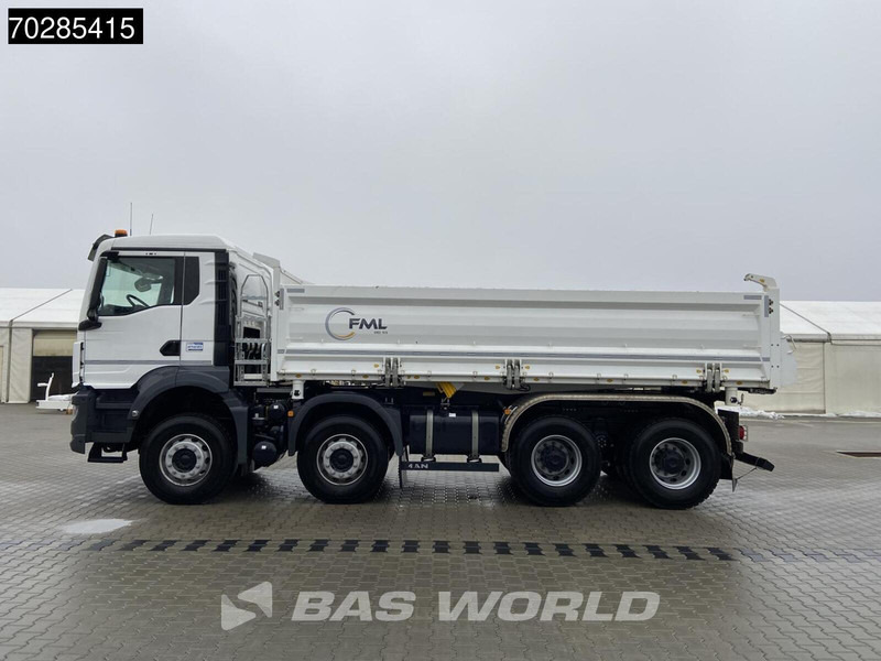 Camião basculante MAN TGS 35.440 TGS 8X4 14m3 3-Way tipper Hardox Big-Axle Steel-suspension Euro 6: foto 9