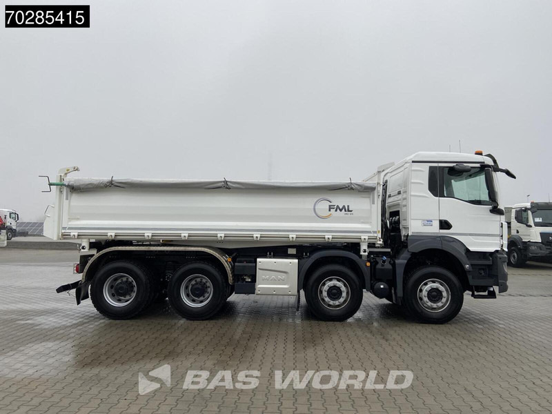 Camião basculante MAN TGS 35.440 TGS 8X4 14m3 3-Way tipper Hardox Big-Axle Steel-suspension Euro 6: foto 8