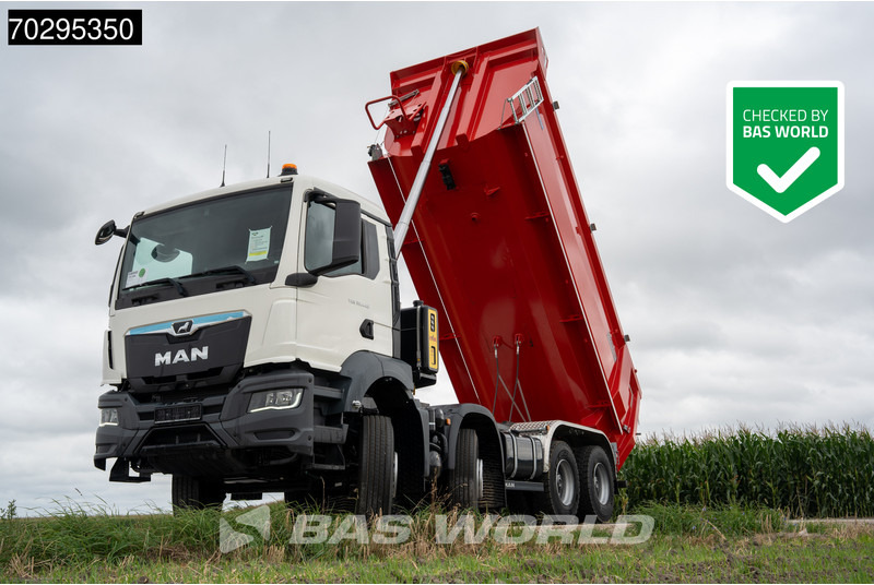 MAN TGS 35.440 TGS 8X4 18M3 Steel Tipper Hardox Steel Suspension Euro 6 - Camião basculante: foto 1 MAN TGS 35.440 TGS 8X4 18M3 Steel Tipper Hardox Steel Suspension Euro 6 - Camião basculante: foto 1