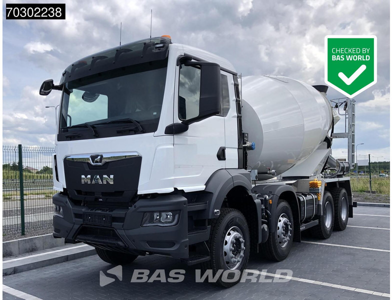 MAN TGS 41.400 8X4 10m3 FML mixer Steelsuspension Manual Airco EURO 2 - Camião betoneira: foto 1 MAN TGS 41.400 8X4 10m3 FML mixer Steelsuspension Manual Airco EURO 2 - Camião betoneira: foto 1