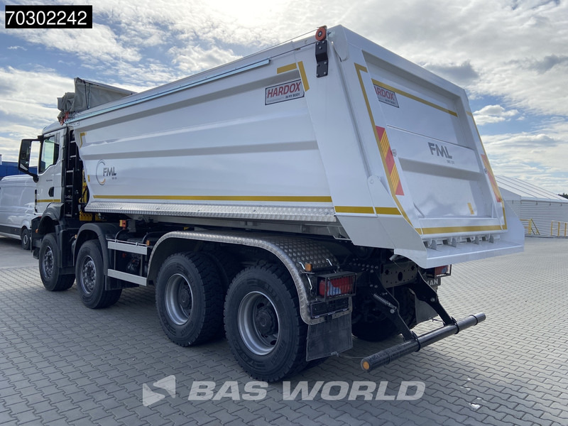 MAN TGS 41.400 8X4 20m3 KH Kipper Tarpaulin Automatic Big-Axle EURO 2 - Camião basculante: foto 2 MAN TGS 41.400 8X4 20m3 KH Kipper Tarpaulin Automatic Big-Axle EURO 2 - Camião basculante: foto 2