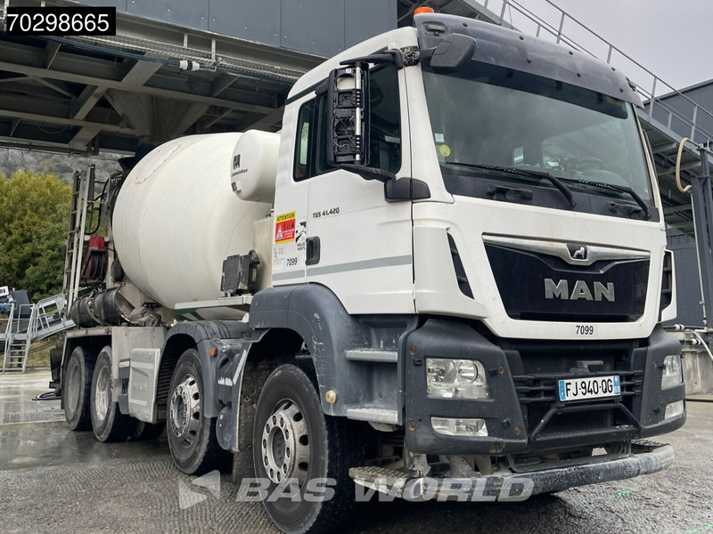 MAN TGS TGS 8X4 8m3 Putzmeister Mixer Big-Axle Steelsuspension Euro 6 - Camião betoneira: foto 3 MAN TGS TGS 8X4 8m3 Putzmeister Mixer Big-Axle Steelsuspension Euro 6 - Camião betoneira: foto 3