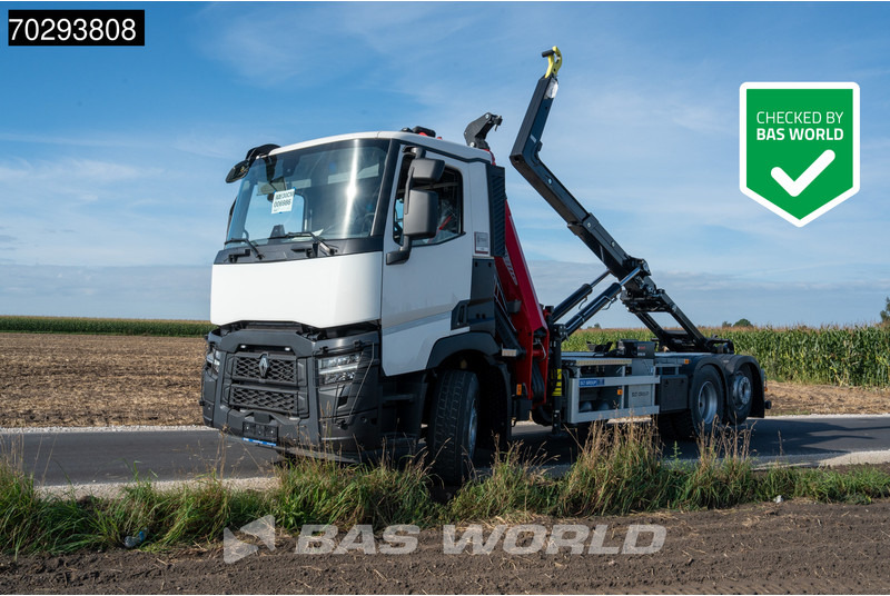 Renault C 480 C 6X2 Penz 15Z 9.5R Hiab 21 Tonnes Lift-Axle Euro 6 - Camião polibenne, Camião grua: foto 1 Renault C 480 C 6X2 Penz 15Z 9.5R Hiab 21 Tonnes Lift-Axle Euro 6 - Camião polibenne, Camião grua: foto 1