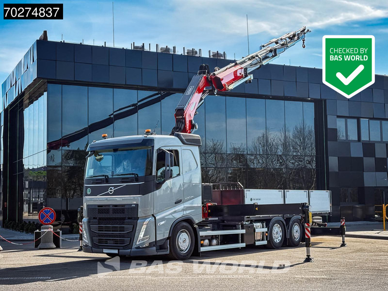 Volvo FH 500 6X2 NEW! Fassi F545RA Kran Crane VEB+ Lift-Lenkachse - Camião de caixa aberta/ Plataforma, Camião grua: foto 1 Volvo FH 500 6X2 NEW! Fassi F545RA Kran Crane VEB+ Lift-Lenkachse - Camião de caixa aberta/ Plataforma, Camião grua: foto 1
