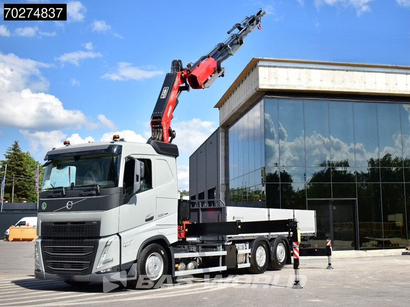Volvo FH 500 6X2 NEW! Fassi F545RA Kran Crane VEB+ Lift-Lenkachse - Camião de caixa aberta/ Plataforma, Camião grua: foto 5 Volvo FH 500 6X2 NEW! Fassi F545RA Kran Crane VEB+ Lift-Lenkachse - Camião de caixa aberta/ Plataforma, Camião grua: foto 5