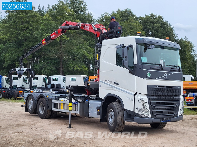 Volvo FH 500 6X2 PENZ 15Z9.50E Crane Hyva 20T HOOK Euro 6 - Camião polibenne, Camião grua: foto 3 Volvo FH 500 6X2 PENZ 15Z9.50E Crane Hyva 20T HOOK Euro 6 - Camião polibenne, Camião grua: foto 3