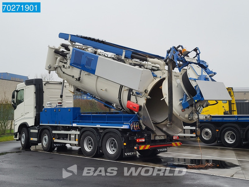 Volvo FH 500 8X4 Vacuum truck Gully Emptier 14.000ltr VEB+ Navi Euro 6 - Caminhão limpa fossa: foto 2 Volvo FH 500 8X4 Vacuum truck Gully Emptier 14.000ltr VEB+ Navi Euro 6 - Caminhão limpa fossa: foto 2