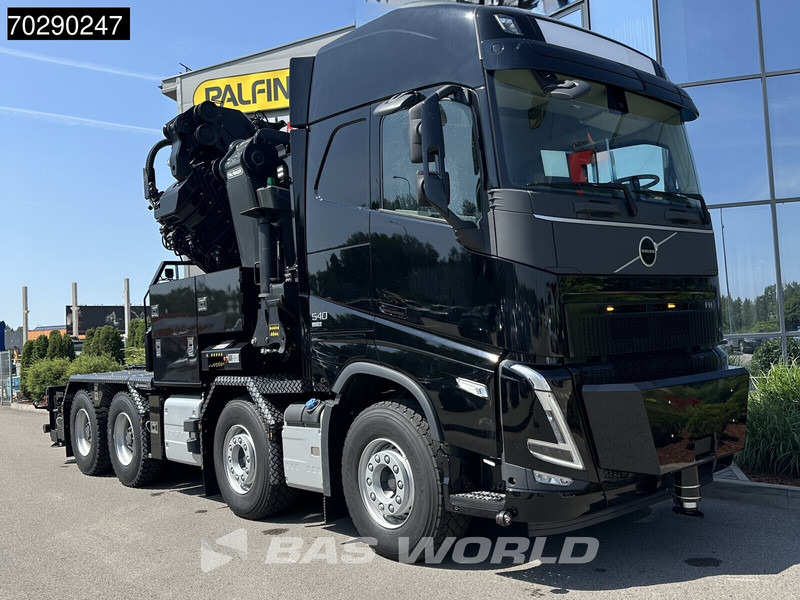 Volvo FH 540 FH 8X4 NEW! Palfinger PK1050 TEC G Crane Kran + JIB Winch Dynamic Steering Navi - Camião de caixa aberta/ Plataforma, Camião grua: foto 3 Volvo FH 540 FH 8X4 NEW! Palfinger PK1050 TEC G Crane Kran + JIB Winch Dynamic Steering Navi - Camião de caixa aberta/ Plataforma, Camião grua: foto 3
