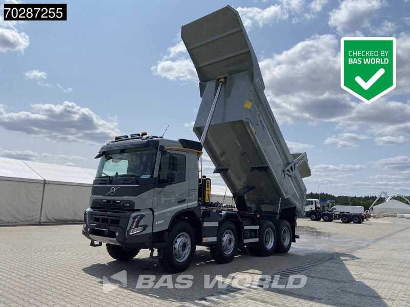 Volvo FMX 500 FMX 8X4 Steel Tipper VEB+ Steelsuspension Euro 6 - Camião basculante: foto 1 Volvo FMX 500 FMX 8X4 Steel Tipper VEB+ Steelsuspension Euro 6 - Camião basculante: foto 1