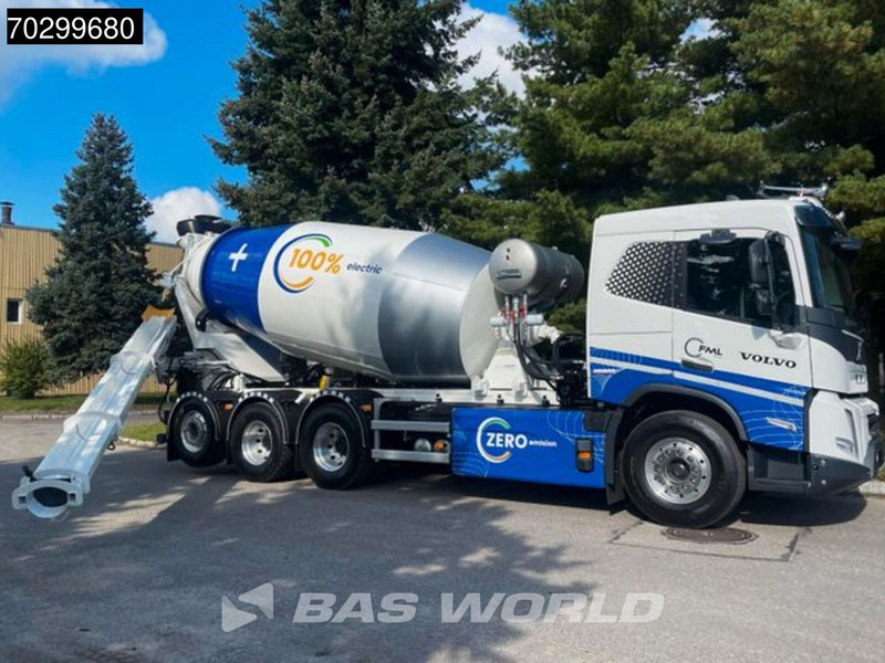 Volvo FMX 670 8X4 100% ELectric 490 kW 10m3 FML Mixer Lift/Steering Axle - Camião betoneira: foto 5 Volvo FMX 670 8X4 100% ELectric 490 kW 10m3 FML Mixer Lift/Steering Axle - Camião betoneira: foto 5