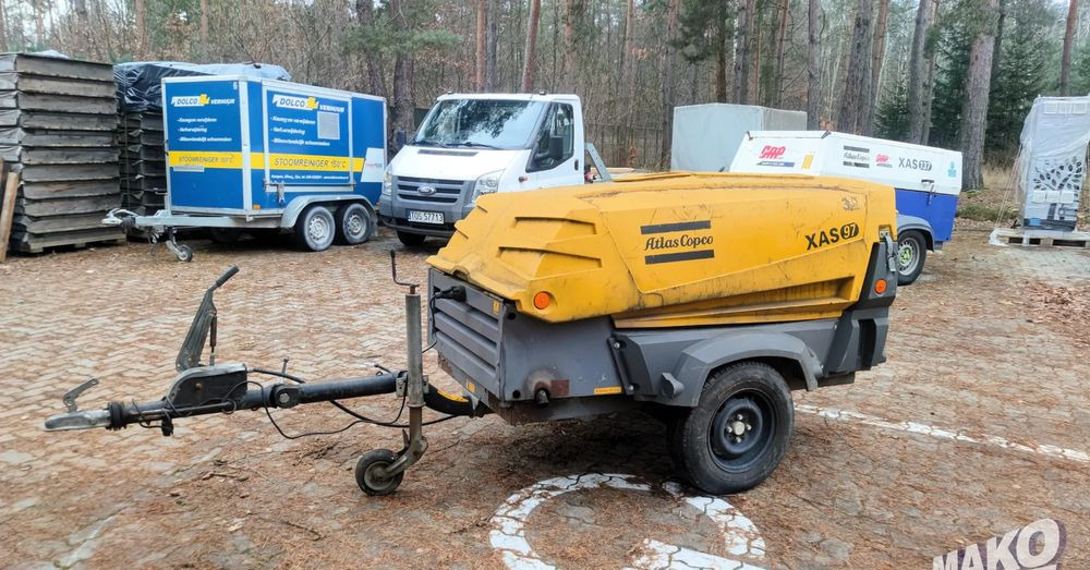 Atlas Copco XAS 97 DD PE - Gerador elétrico: foto 1 Atlas Copco XAS 97 DD PE - Gerador elétrico: foto 1