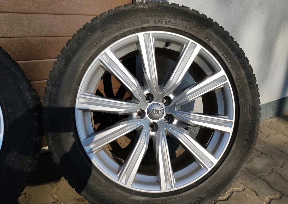 Koła felgi aluminiowe Audi Q8 SQ8 z oponami zimowymi Continental WinterContact TS850P 265/50 R20 H XL - Roda completa por Automóvel: foto 5 Koła felgi aluminiowe Audi Q8 SQ8 z oponami zimowymi Continental WinterContact TS850P 265/50 R20 H XL - Roda completa por Automóvel: foto 5
