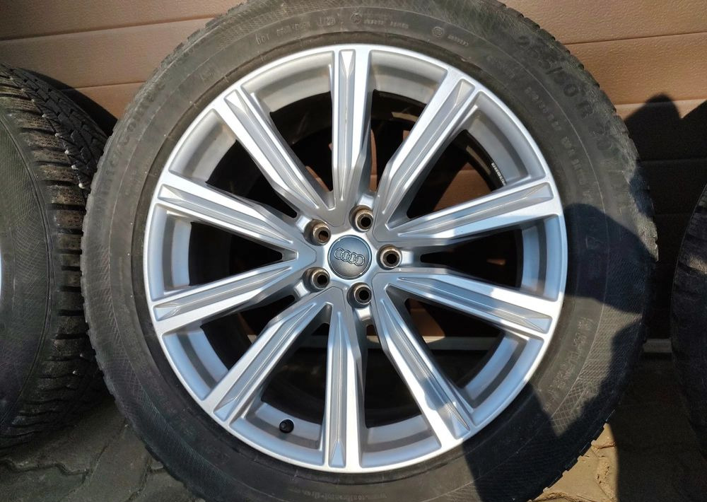 Koła felgi aluminiowe Audi Q8 SQ8 z oponami zimowymi Continental WinterContact TS850P 265/50 R20 H XL - Roda completa por Automóvel: foto 4 Koła felgi aluminiowe Audi Q8 SQ8 z oponami zimowymi Continental WinterContact TS850P 265/50 R20 H XL - Roda completa por Automóvel: foto 4