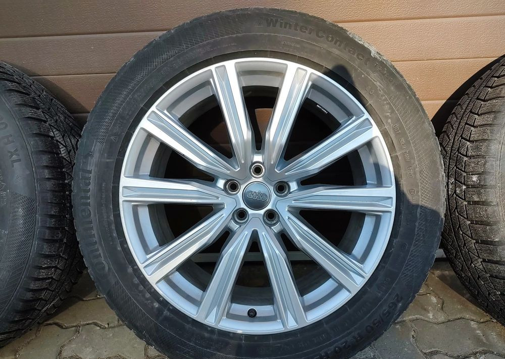Koła felgi aluminiowe Audi Q8 SQ8 z oponami zimowymi Continental WinterContact TS850P 265/50 R20 H XL - Roda completa por Automóvel: foto 3 Koła felgi aluminiowe Audi Q8 SQ8 z oponami zimowymi Continental WinterContact TS850P 265/50 R20 H XL - Roda completa por Automóvel: foto 3