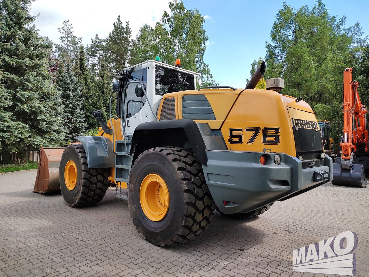 Liebherr L576 - Pá carregadora de rodas: foto 1 Liebherr L576 - Pá carregadora de rodas: foto 1