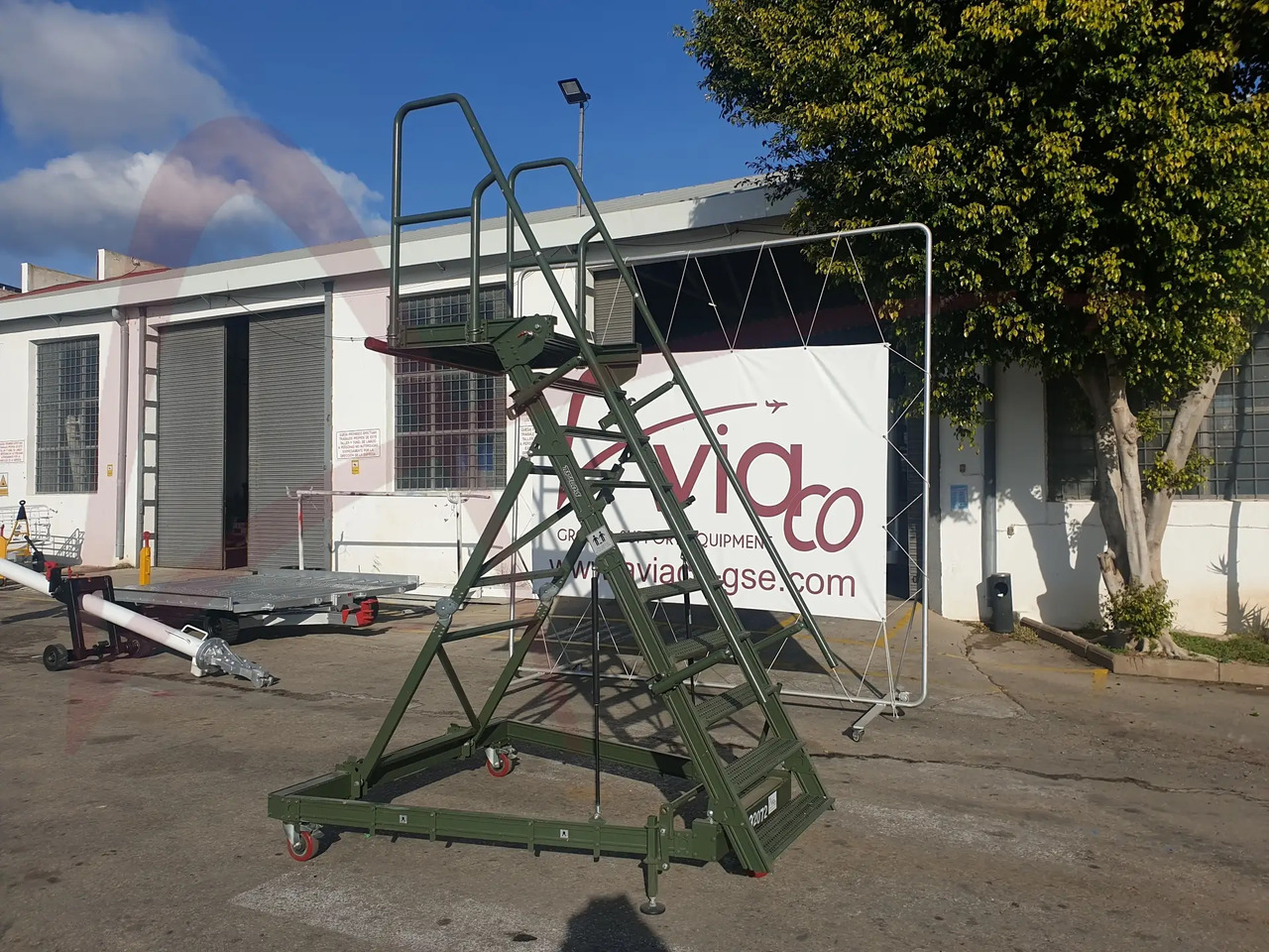 TEST-FUCHS CLT-1 - Escada de passageiros: foto 3 TEST-FUCHS CLT-1 - Escada de passageiros: foto 3