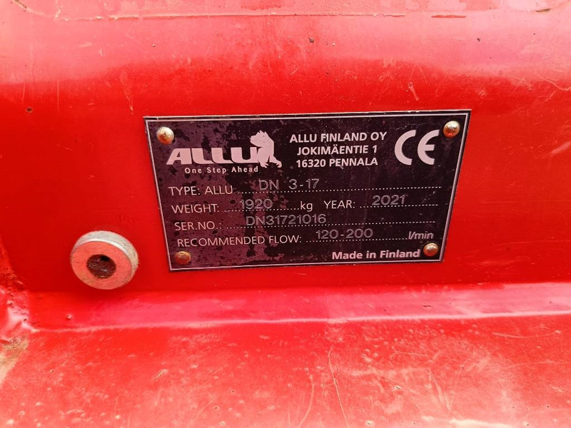 Balde por Máquina de construção ALLU DN 3-17 zeefbak screener bucket 2 ton, CE shovel: foto 15