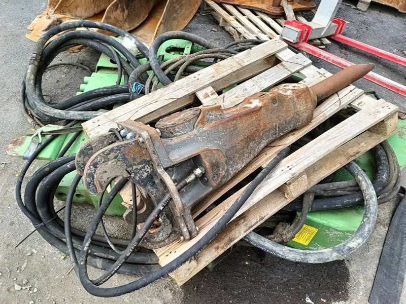 Atlas-Copco HS35U 248 kg hamer breker brokk husqvarna 8 cm - Martelo hidráulico por Máquina de construção: foto 3 Atlas-Copco HS35U 248 kg hamer breker brokk husqvarna 8 cm - Martelo hidráulico por Máquina de construção: foto 3