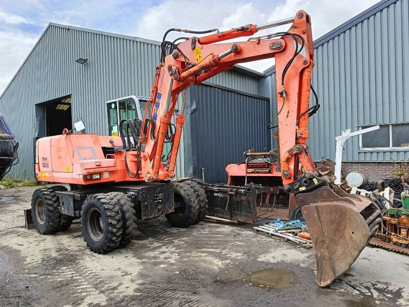 FIAT-HITACHI FH120W bandenkraan Wheel Excavator graafmachine - Escavadeira de rodas: foto 2 FIAT-HITACHI FH120W bandenkraan Wheel Excavator graafmachine - Escavadeira de rodas: foto 2