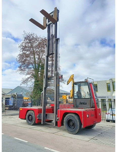 Jumbo J/SH 120/14/75 zijlader side forklift stapler 12 T - Empilhador lateral: foto 2 Jumbo J/SH 120/14/75 zijlader side forklift stapler 12 T - Empilhador lateral: foto 2