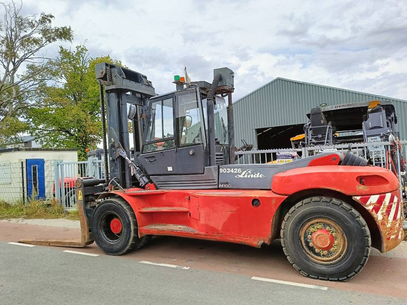 Linde H160 diesel 16T heftruck forklift stapler low mast - Empilhadeira a diesel: foto 1 Linde H160 diesel 16T heftruck forklift stapler low mast - Empilhadeira a diesel: foto 1