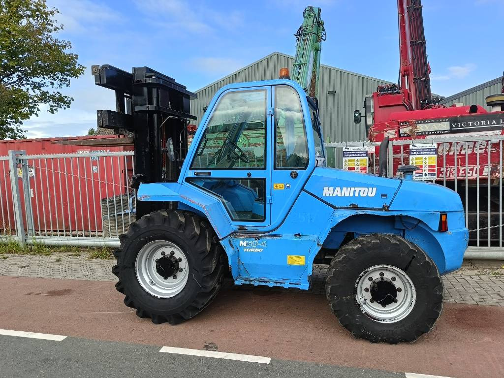 Empilhadeira a diesel Manitou M 50.4 T ruw terrein heftruck forklift stapler 4x4: foto 1