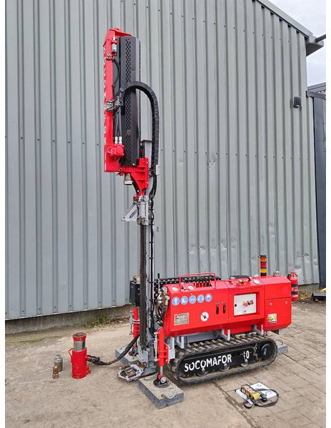 Socomafor 10 micro piling rig hei machine boor dri - Bate estaca: foto 2 Socomafor 10 micro piling rig hei machine boor dri - Bate estaca: foto 2
