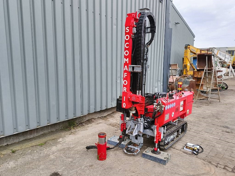 Socomafor 10 micro piling rig hei machine boor dri - Bate estaca: foto 3 Socomafor 10 micro piling rig hei machine boor dri - Bate estaca: foto 3