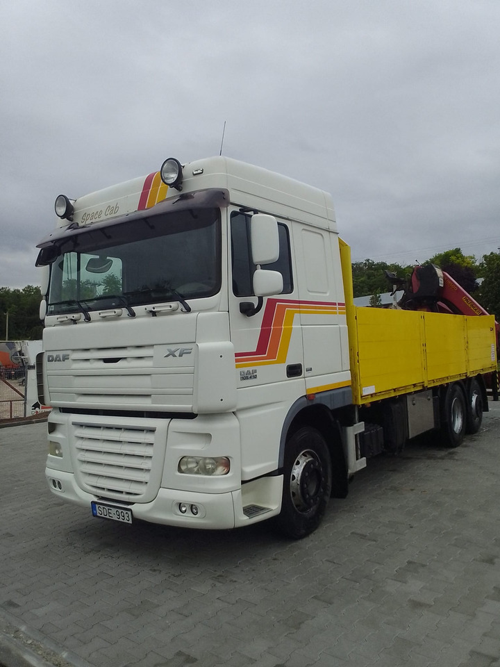 DAF Xf 105.410 Manual 6x2 Palfinger Pk18500 EXCELENT - Camião grua: foto 1 DAF Xf 105.410 Manual 6x2 Palfinger Pk18500 EXCELENT - Camião grua: foto 1