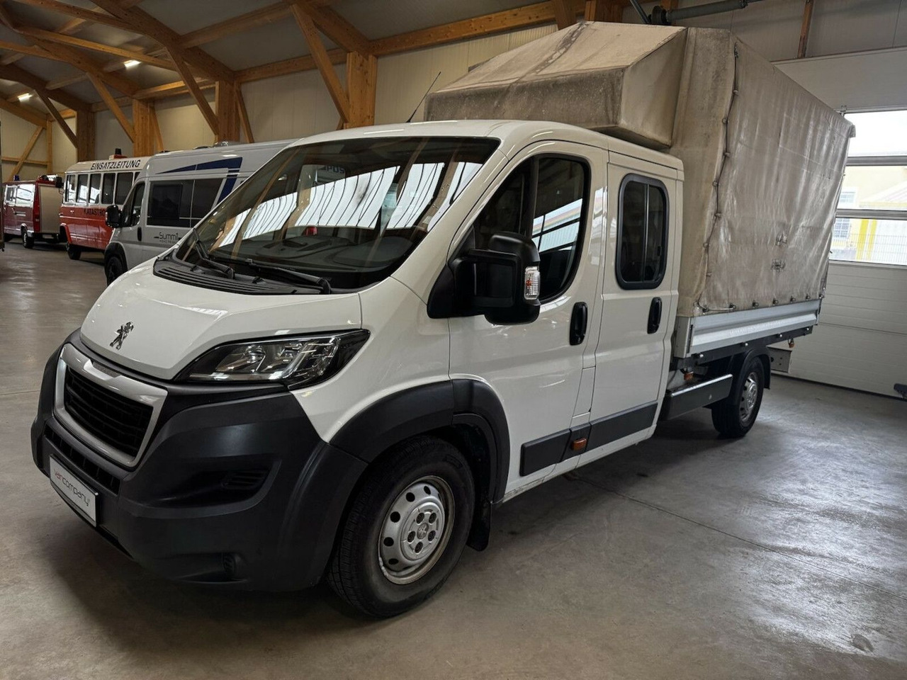 Fiat Ducato Boxer165 HDI Doka Pritsche Ladekran - Carrinha de caixa aberta, Carrinha cabine dupla: foto 4 Fiat Ducato Boxer165 HDI Doka Pritsche Ladekran - Carrinha de caixa aberta, Carrinha cabine dupla: foto 4