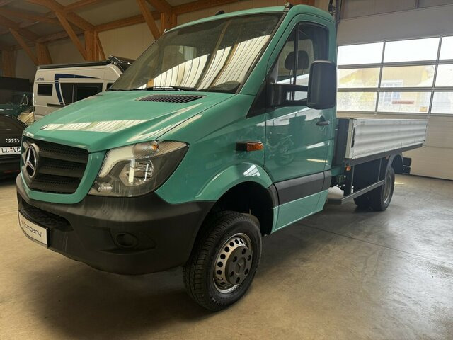 MERCEDES-BENZ Sprinter 513 CDI 4x4 Allrad Pritsche AHK 3.5t - Carrinha de caixa aberta: foto 1 MERCEDES-BENZ Sprinter 513 CDI 4x4 Allrad Pritsche AHK 3.5t - Carrinha de caixa aberta: foto 1