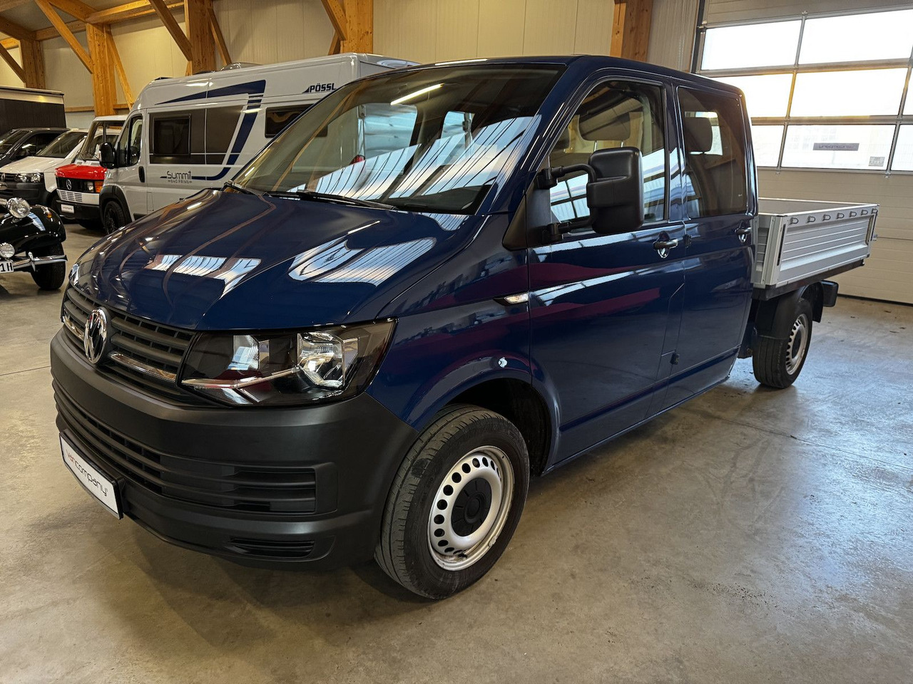 Volkswagen T6 Doka Pritsche 2.0 TDI 4Motion 4x4 indienblau - Carrinha de caixa aberta: foto 1 Volkswagen T6 Doka Pritsche 2.0 TDI 4Motion 4x4 indienblau - Carrinha de caixa aberta: foto 1