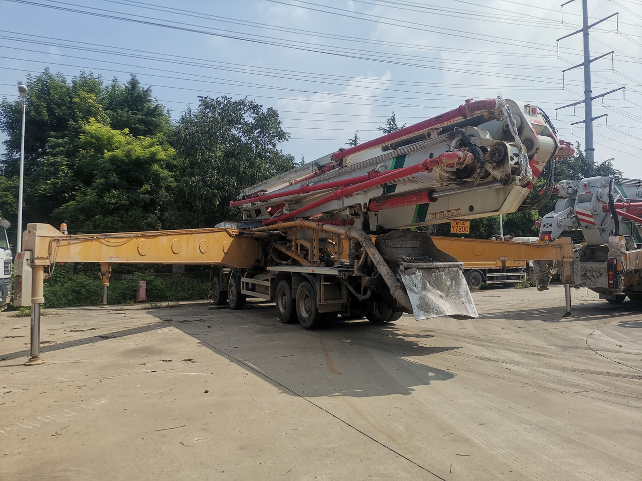 Leasing de  XCMG Factory Schwing Used Concrete Boom Pump Truck HB58V Diesel Concrete Pump Hot Sale XCMG Factory Schwing Used Concrete Boom Pump Truck HB58V Diesel Concrete Pump Hot Sale: foto 7