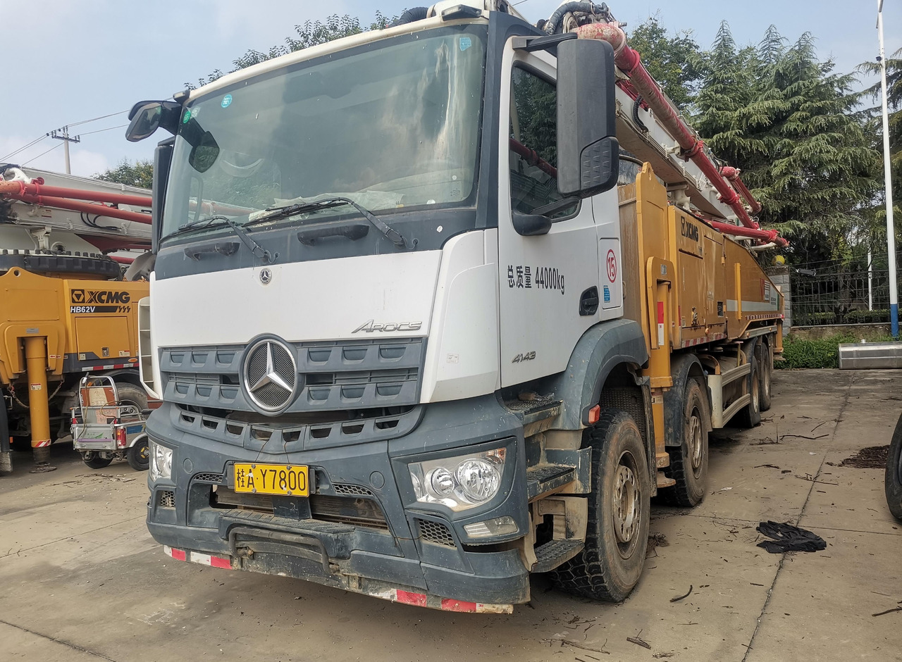 XCMG Factory Schwing Used Concrete Boom Pump Truck HB58V Diesel Concrete Pump Hot Sale - Autobomba de betão: foto 3 XCMG Factory Schwing Used Concrete Boom Pump Truck HB58V Diesel Concrete Pump Hot Sale - Autobomba de betão: foto 3