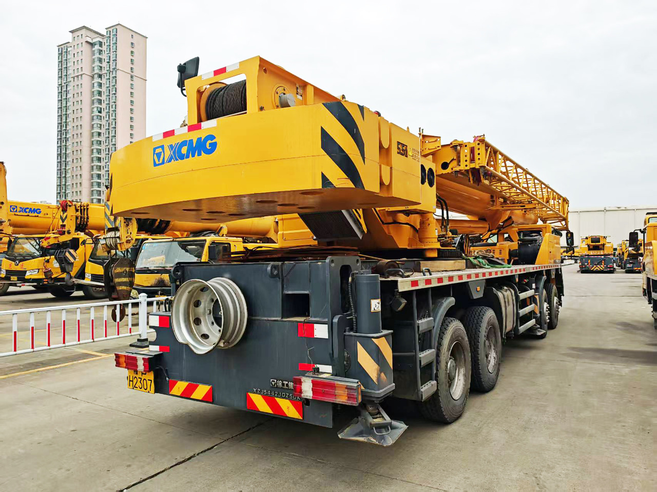 XCMG Factory Second Hand 50 Ton Mobile Crane QY50K5C_1 Hydraulic Arm Crane For Trucks - Grua móvel: foto 4 XCMG Factory Second Hand 50 Ton Mobile Crane QY50K5C_1 Hydraulic Arm Crane For Trucks - Grua móvel: foto 4