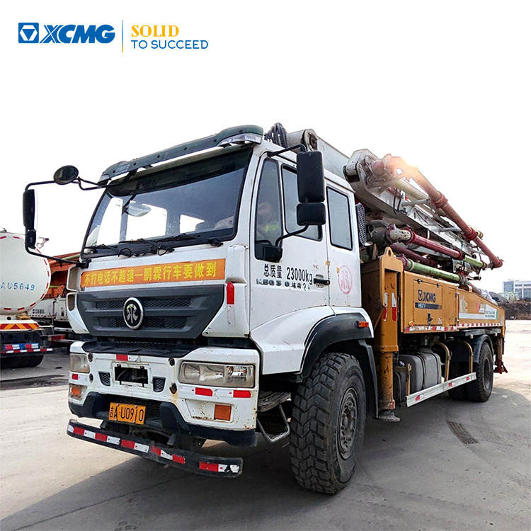 XCMG Official Concrete Machine HB37V Mini Concrete Pump 37m Used Diesel Concrete Mixer Pump Truck Price - Autobomba de betão: foto 1 XCMG Official Concrete Machine HB37V Mini Concrete Pump 37m Used Diesel Concrete Mixer Pump Truck Price - Autobomba de betão: foto 1