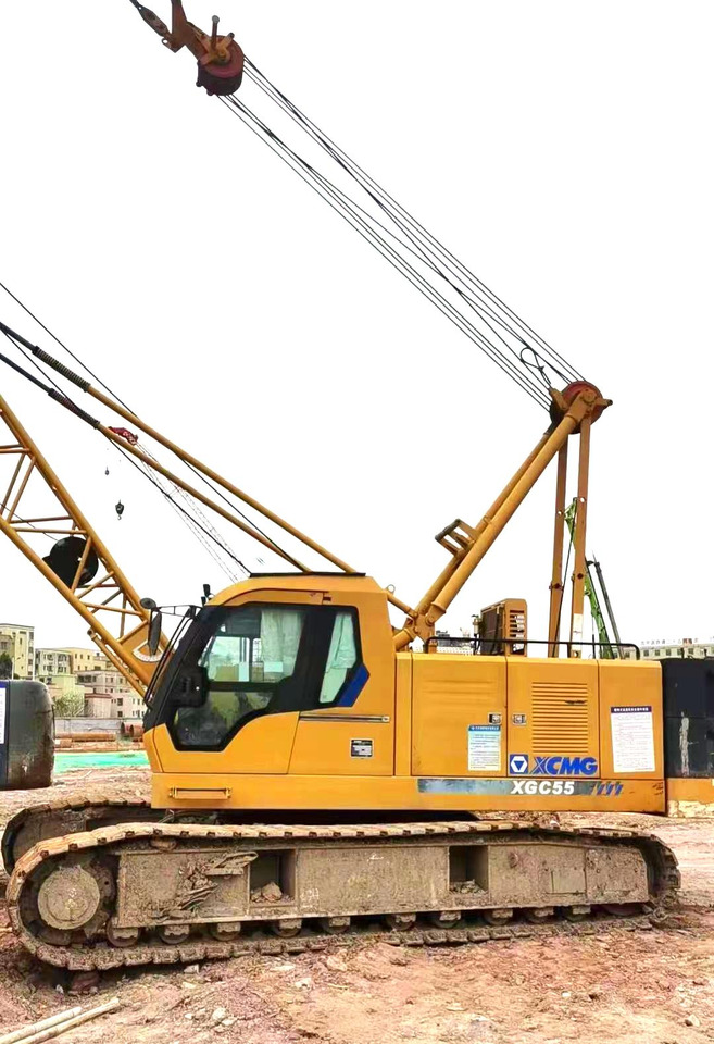 XCMG Official Lattice Boom Crane XGC55 55t Used Crawler Crane Hot Sale - Guindaste sobre esteiras: foto 2 XCMG Official Lattice Boom Crane XGC55 55t Used Crawler Crane Hot Sale - Guindaste sobre esteiras: foto 2