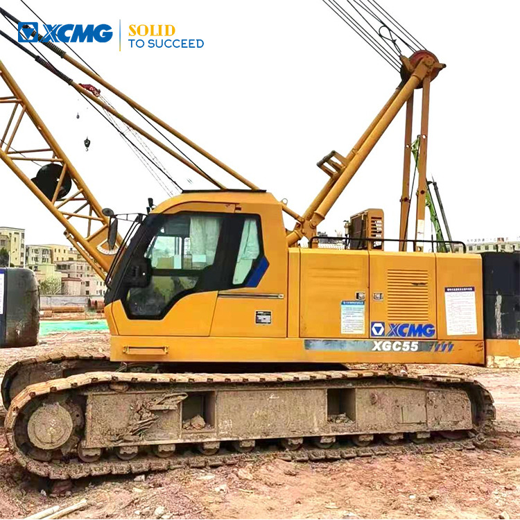 XCMG Official Lattice Boom Crane XGC55 55t Used Crawler Crane Hot Sale - Guindaste sobre esteiras: foto 1 XCMG Official Lattice Boom Crane XGC55 55t Used Crawler Crane Hot Sale - Guindaste sobre esteiras: foto 1