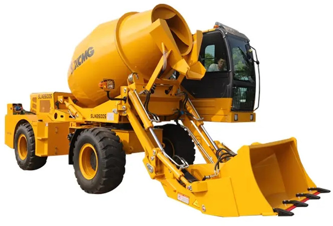XCMG Official SLM2600S 2.6cbm Concrete Mixer Mobile Self Loading Concrete Mixer Truck - Betoneira: foto 2 XCMG Official SLM2600S 2.6cbm Concrete Mixer Mobile Self Loading Concrete Mixer Truck - Betoneira: foto 2