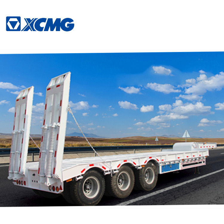 Semi-reboque baixa novo XCMG Official Semi Trailer XLXZ9400TDP 3 Axles Lowbed Trailer for Sale: foto 1